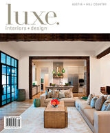 Cover of Luxe Interiors + Design Magazine
